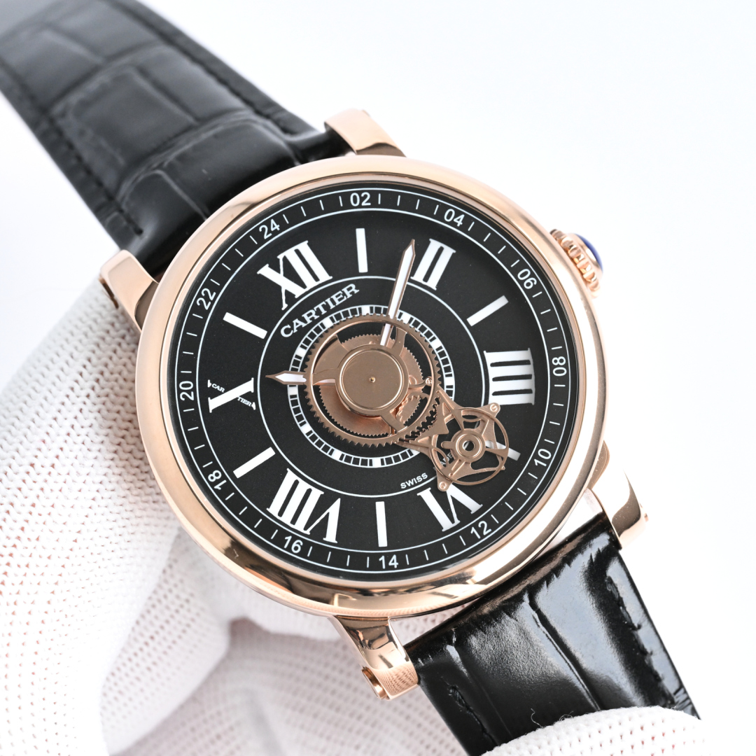 750 gold +50
New product
CARTIER Earth collection features a fully automatic mechanical movement. The case is made of 316 stainless steel, with a skeletonized surface that highlights a three-dimensional effect. The glass mirror is highly durable and coate