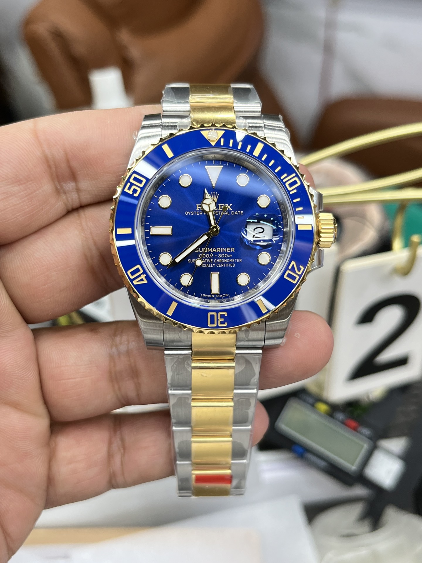 vs Intergold Blue Submariner /40mm/3135 movement