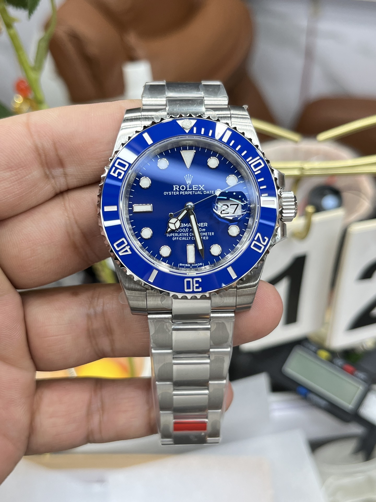 vs Blue Submariner /40mm/3135 movement