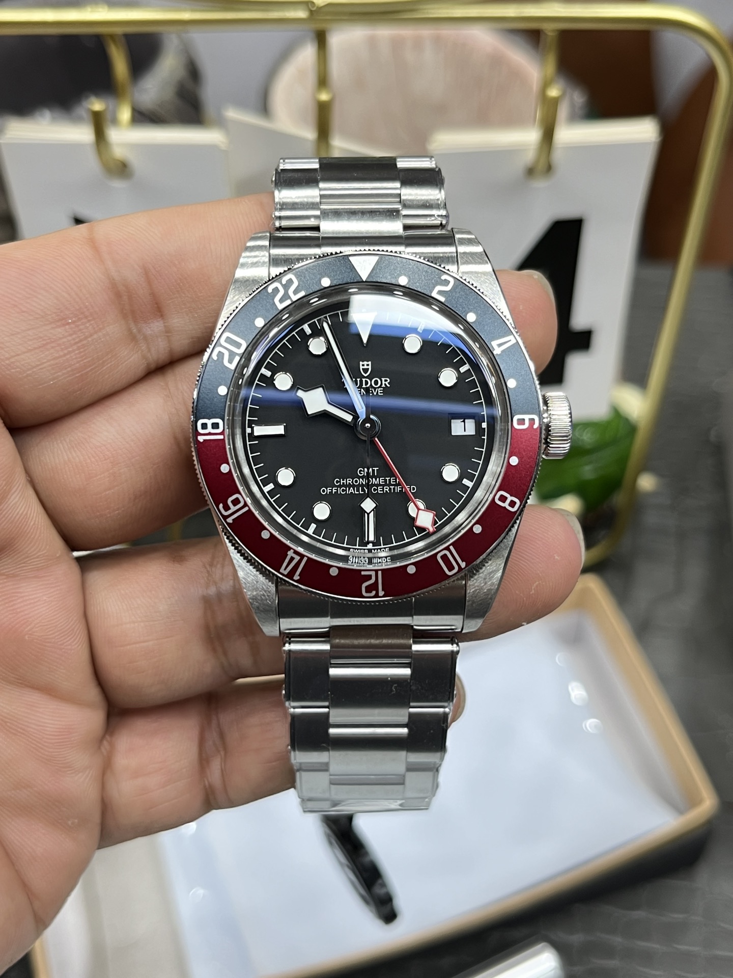 ZF Tudor Black Bay series GMT Classic Red and blue Coke Ring /41mm/2836 modified MT5652 automatic mechanical