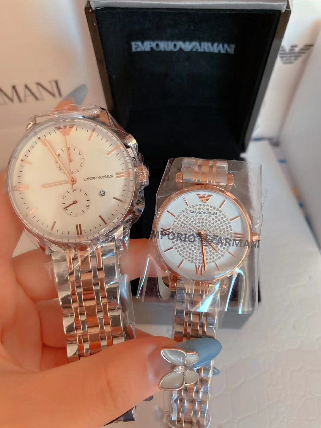 ? ? armani ? ? - 520 valentine's day limit ?? giving a full range of packaging ?? ?? all steel quality ?? ?? three yards and quality ?? ?? size 32 mm40mm couples ?? necessary money ?? ??
? ? Armani ? ? -- 520 Valentine's Day Limited ?? comes with a full p