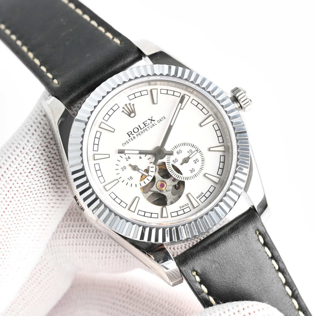 1050
ROLEX latest Baselworld Watch Fair latest Rolex Flywheel series [Strong] with Japanese imported zero refurbishment movement: 82s7 Unique flywheel design style, 41mm /10mm men's watch, simple and elegant, continuing the traditional Rolex family unique