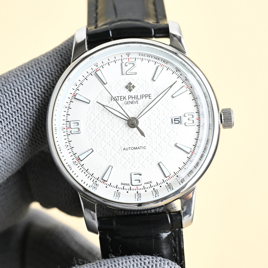 1250 gold +50
2025 New product,
Patek Philippe 's new pot lid mirror finish takes up to six months! Ultra-thin men's automatic mechanical watch, with imported original 9015? movement, 28,800 vibrations per hour, zero rework ? quality, 42mm/8mm diameter, o