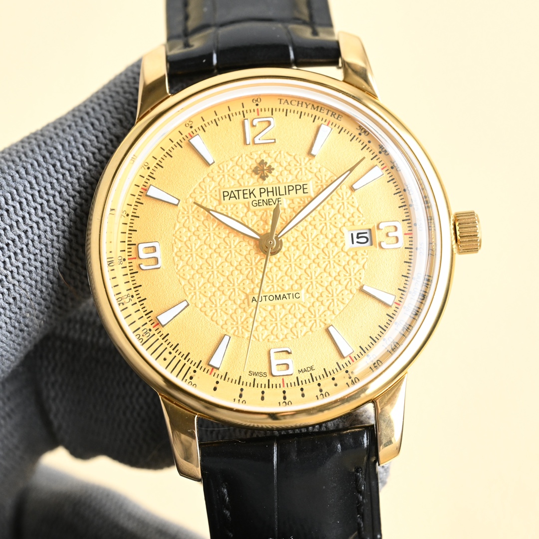 1250 gold +50
2025 New product,
Patek Philippe 's new pot lid mirror finish takes up to six months! Ultra-thin men's automatic mechanical watch, with imported original 9015? movement, 28,800 vibrations per hour, zero rework ? quality, 42mm/8mm diameter, o
