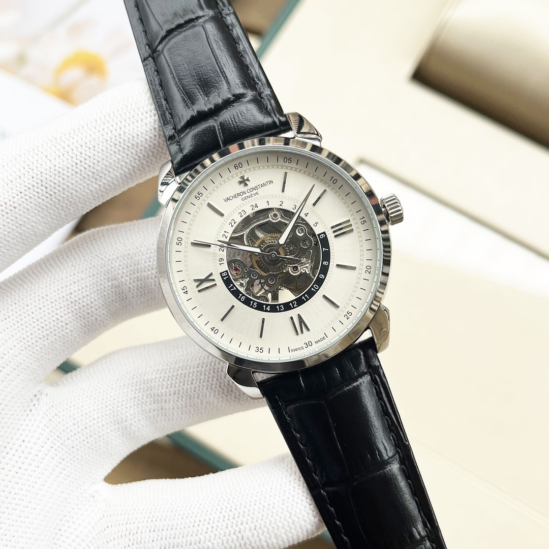 White 500- Gold 520 steel band +20. Jean Stanton Fine men's watch, new design. Noble and elegant, gentlemanly, excellent quality, selling well all over the city. With automatic mechanical movement, top 316 stainless steel case, imported calfskin strap, mi