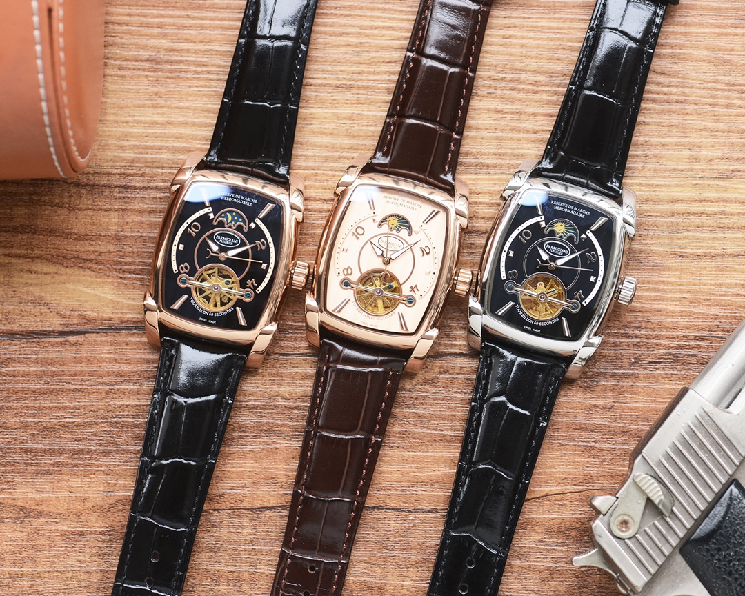 White 540, Gold 560, steel band ?20
???? Classic reborn - PARMIGIANI Parmigiani for men
[Type] : Formal men 's watch (Business fit)
[Movement] : Fully automatic mechanical movement (Shanghai Jinji, more stable timekeeping)
?? Mirror ?? : Mineral tempered 