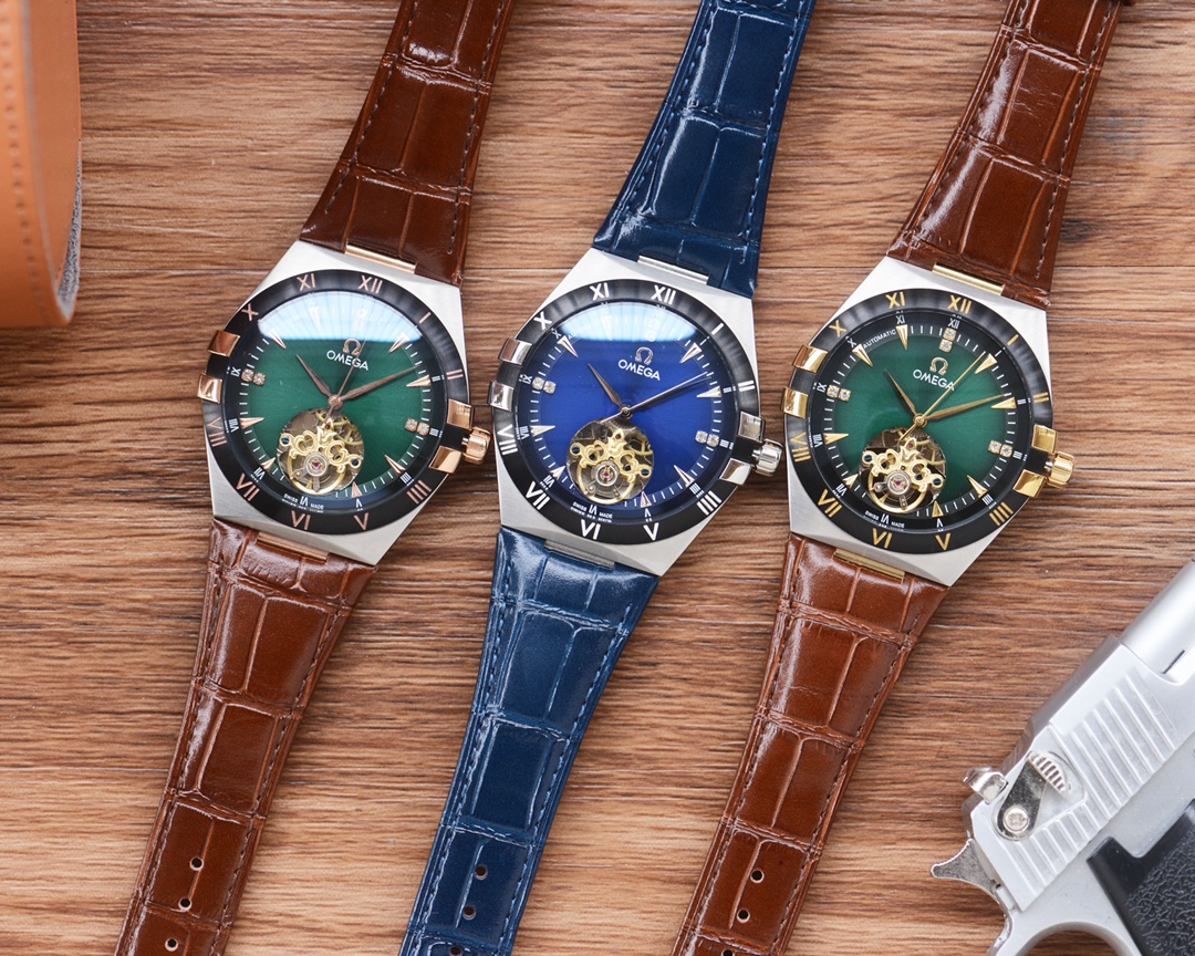 White 550, Gold 570
Men LOVE multifunction WATCH ??
[Latest] : Omega ?? Best designs ?? Exclusive launch ??
?? Type ?? : Fine men 's watch
[Strap] : Genuine cowhide strap
?? Movement ?? : Automatic mechanical movement
[Mirror] : Mineral-reinforced glass (